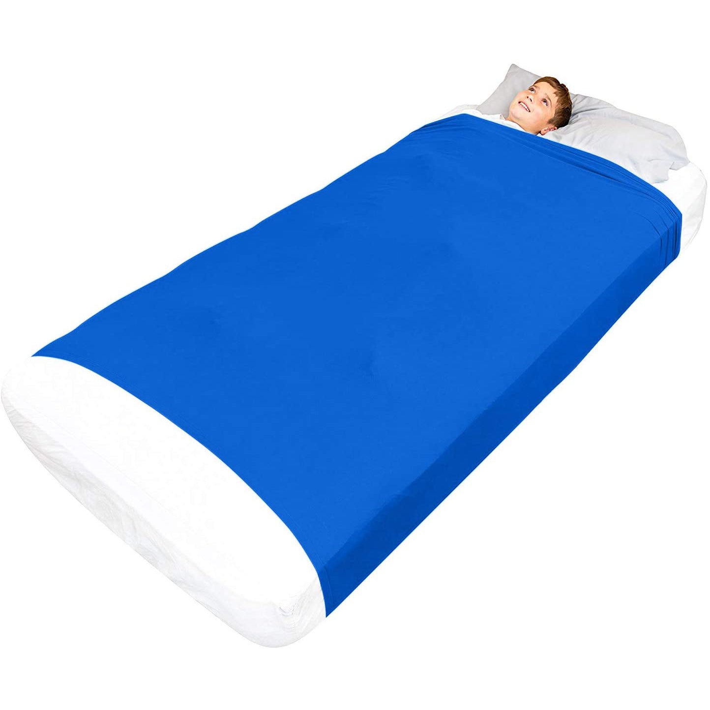 Sensory compression bed sheet for kids or adults