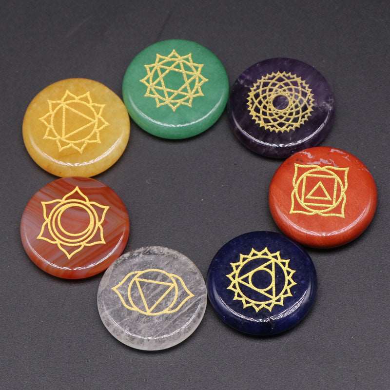 Seven Chakra Natural Stone Set