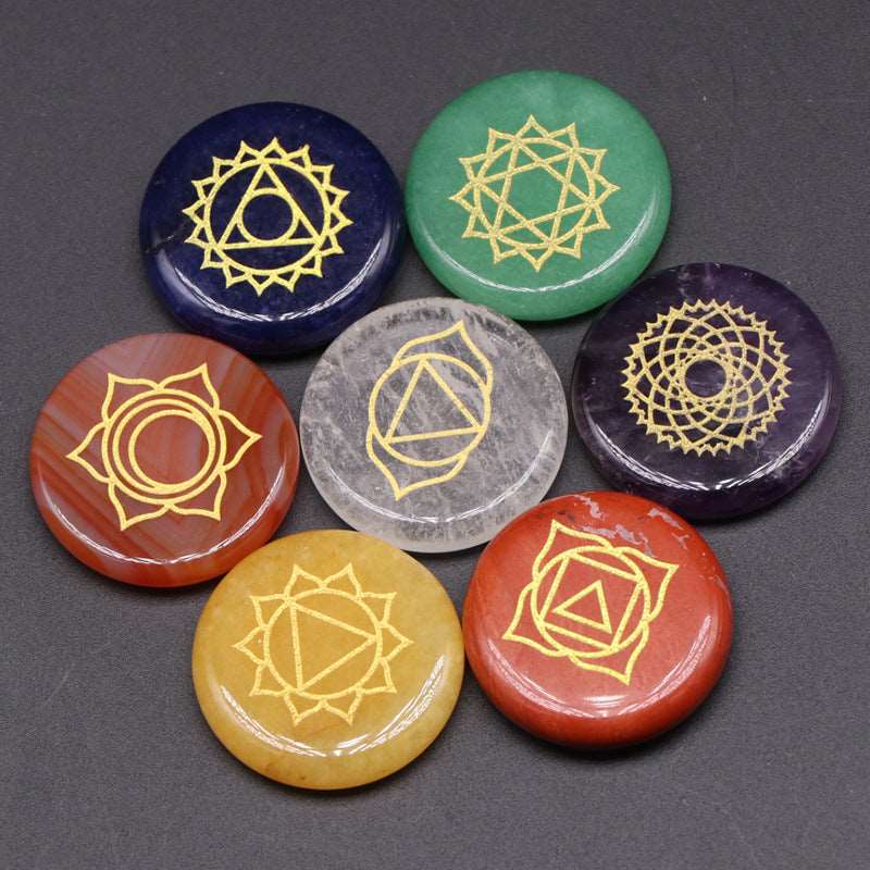 Seven Chakra Natural Stone Set