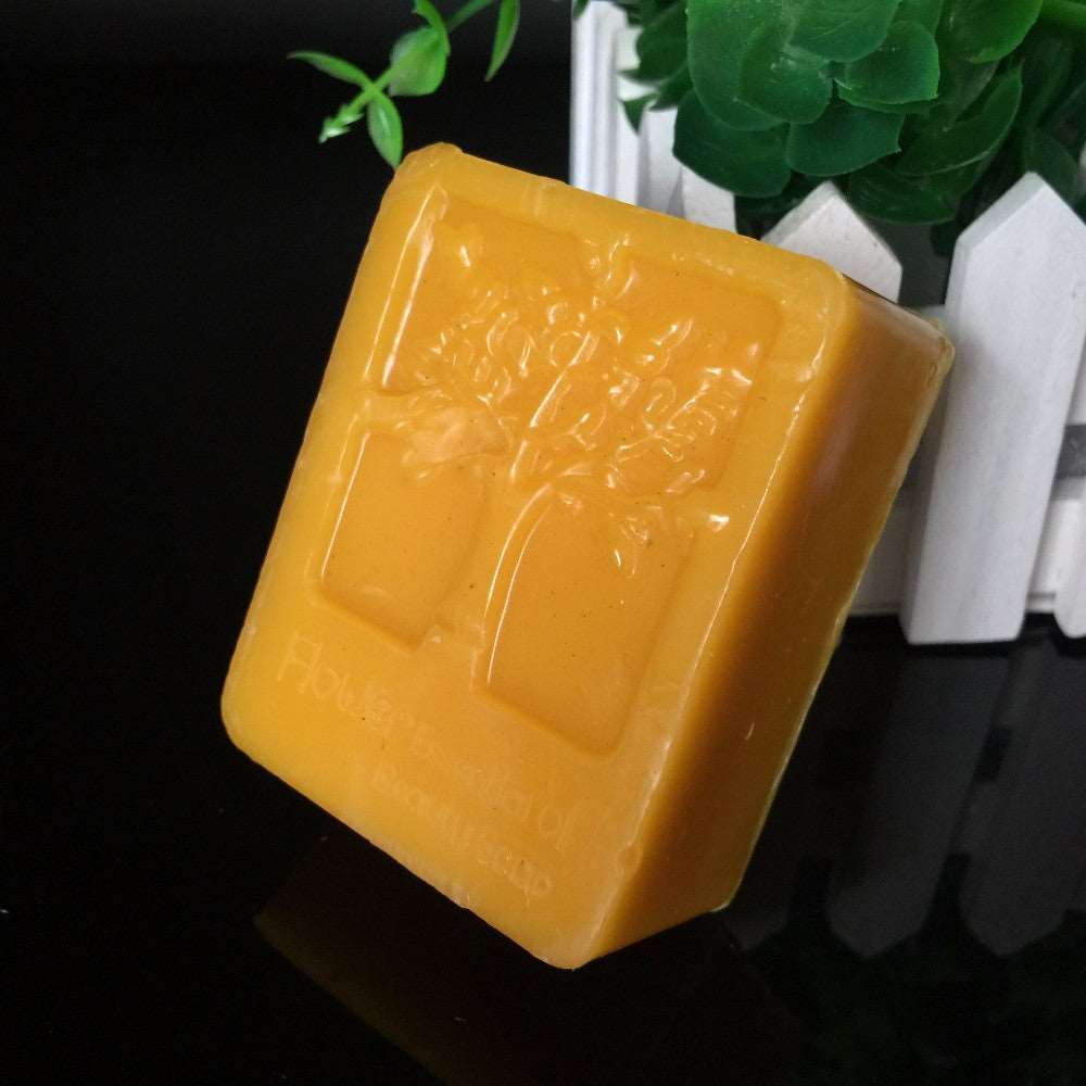 Natural Pure Yellow Beeswax  Honey Soap