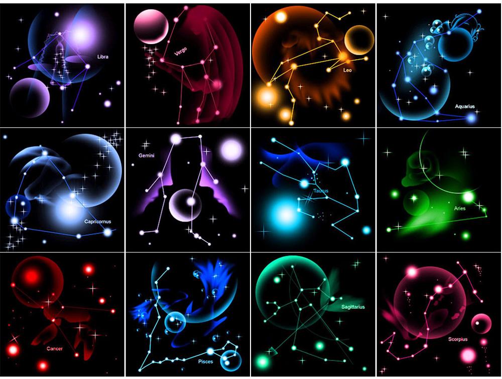 Zodiac Constellation Diamond Painting- 2 Shapes