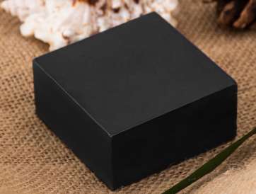 Natural bamboo charcoal handmade soap