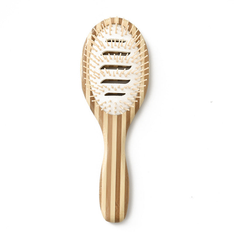 Natural bamboo scalp massage comb