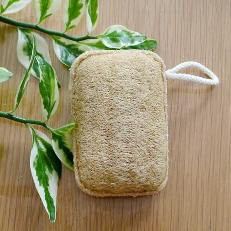 Natural double-sided  loofah