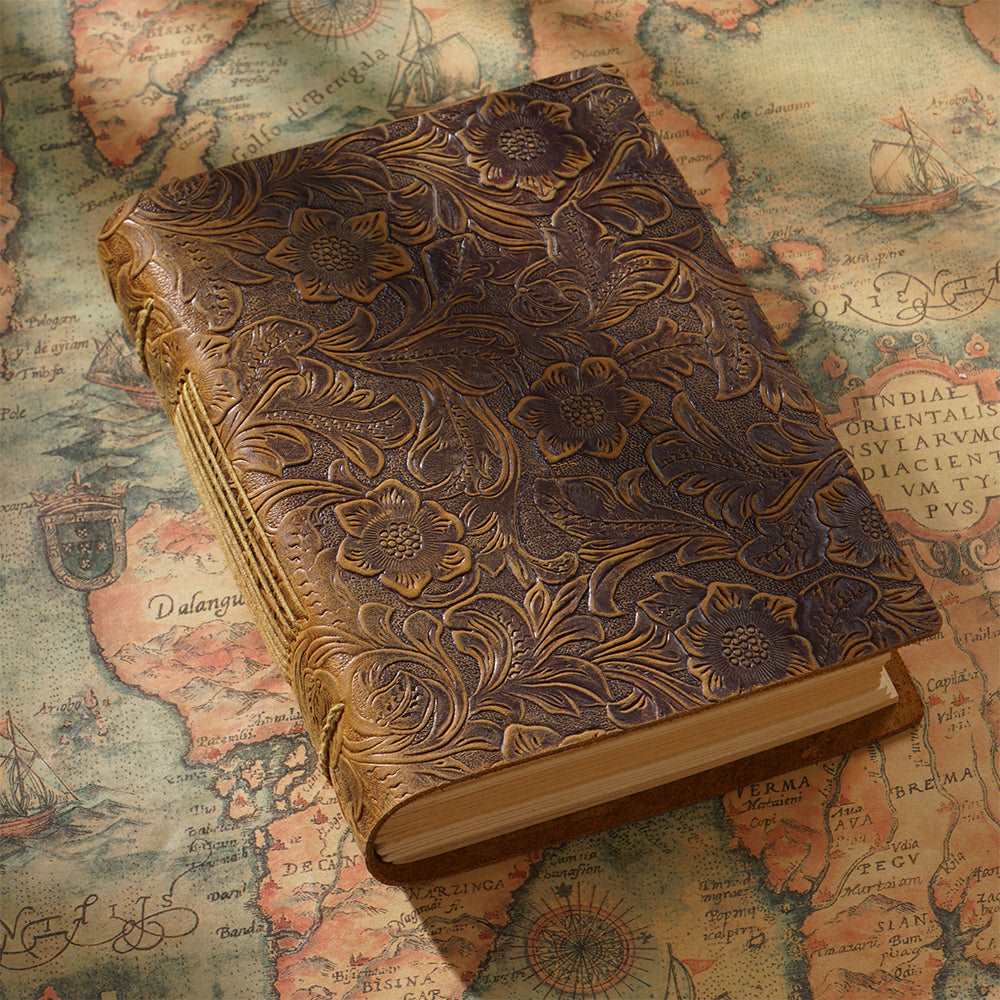 Stunning Leather World Tour Journal with Daolin Paper